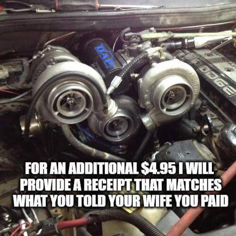 Receipt For Wife or Signifigant Other